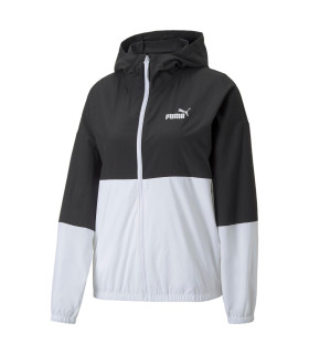 COLOURBLOCK HOODED WINDBREAKER