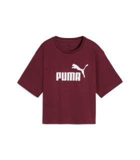 ESS CROPP NO1 LOGO RELAX TEE W