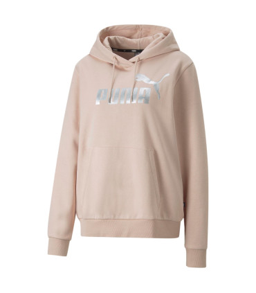 ESS+ METALLIC LOGO  HOODIE FL