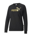 ESS+ METALLIC LOGO CREW FL