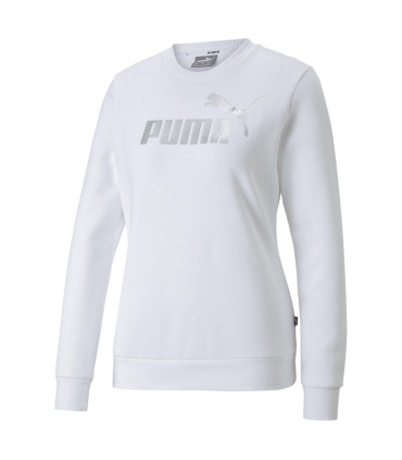 ESS+ METALLIC LOGO CREW FL