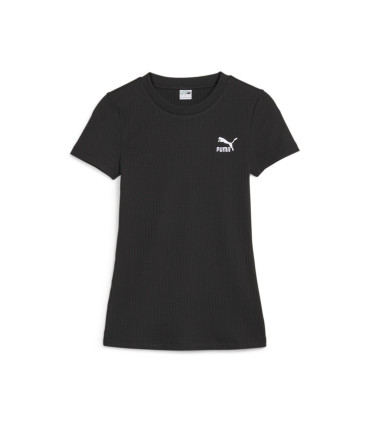 CLASSICS RIBBED SLIM TEE W